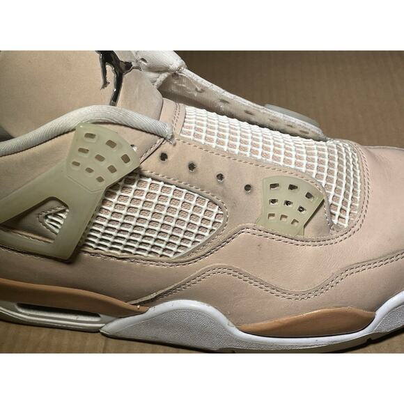 Nike Air Jordan 4 Retro Shimmer W Size 10.5W/9M DJ0675-200 OG Tan Bred Brown - Picture 6 of 16